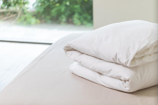 Wit Dekbed set 4 Seizoenen Hypoallergeen met ritsen 140x200