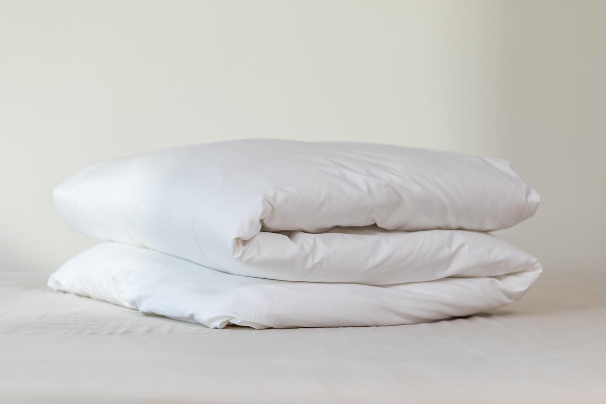 Wit Dekbed set 4 Seizoenen Hypoallergeen met ritsen 240x220
